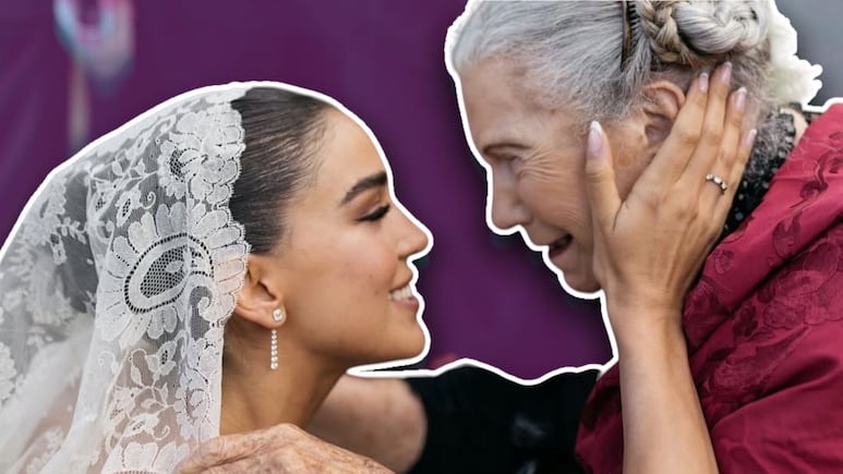Así fue como Ale Capetillo homenajeó a su abuelita Yeya en su boda