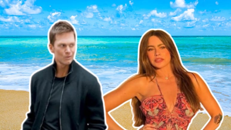 ¿Romance a la vista? Sofía Vergara y Tom Brady captados muy cercanos en Ibiza