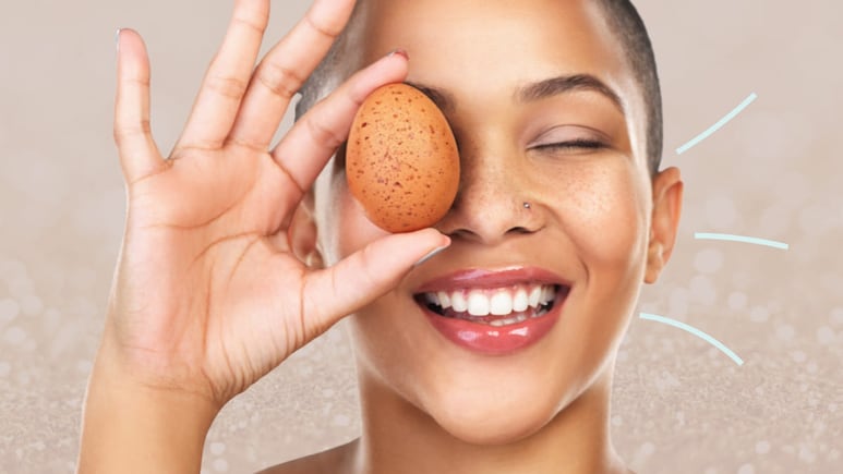 Mascarilla de huevo para rejuvenecer la piel en 1 semana