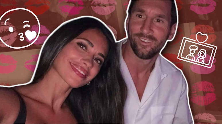 Messi y Antonella reaccionan en la kiss cam del concierto de Coldplay