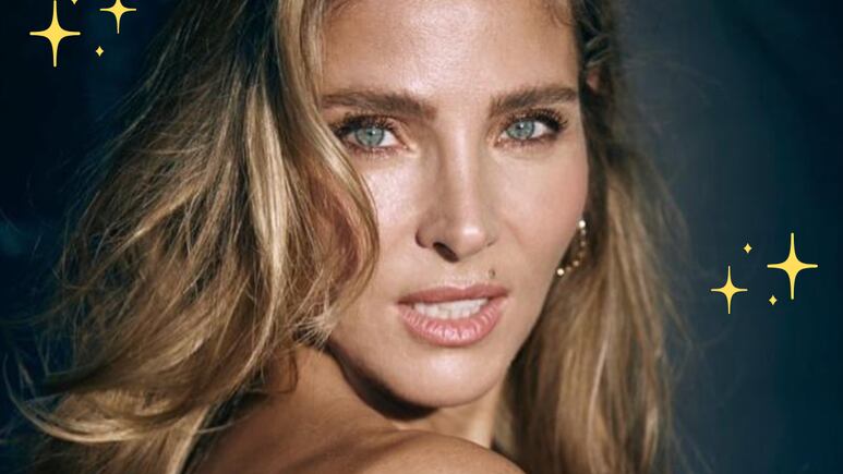 Elsa Pataky modela la uñas para pies perfectas para Navidad