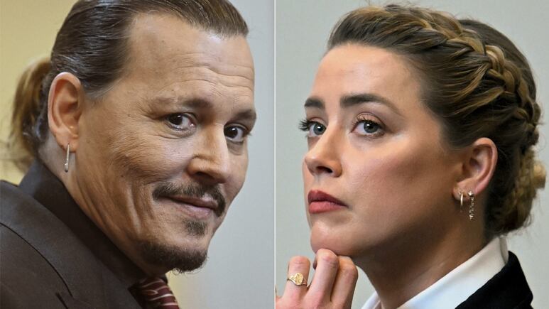 Johnny Depp reveló que Amber Heard lo golpeó en el rostro durante su luna de miel