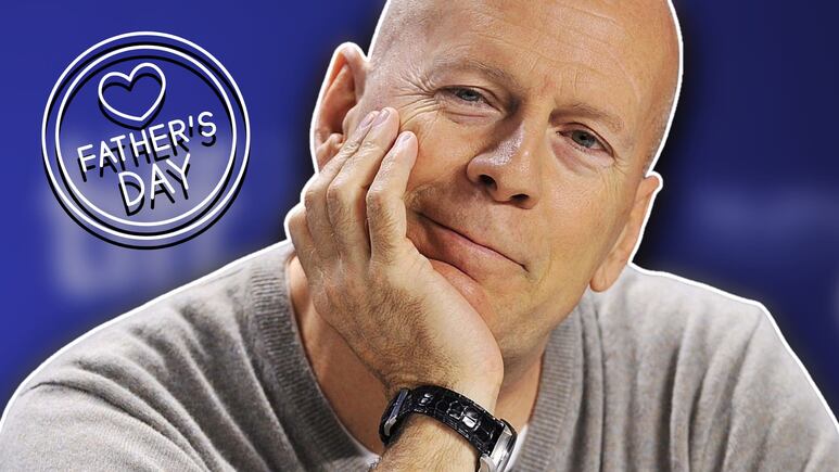 Bruce Willis recibe emotivos mensajes por el Día del Padre