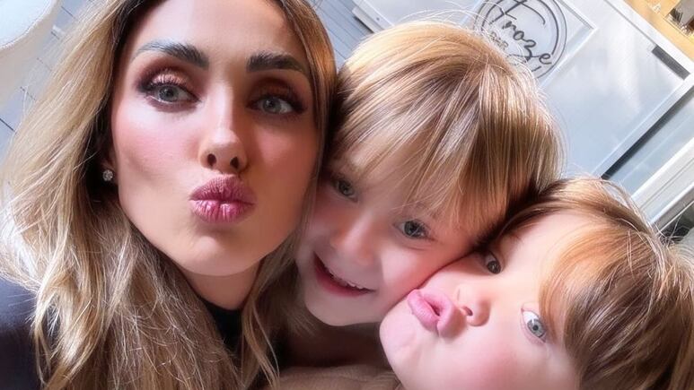 Anahí celebra en grande el cumpleaños de sus dos hijos, Manu y Emiliano