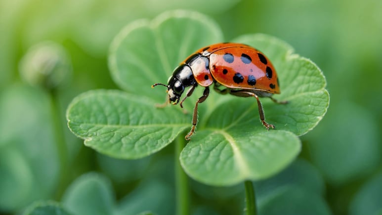 Los insectos que te traen buena fortuna: mariquita
