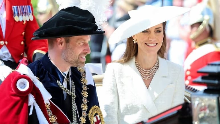 ¿El mejor look de Kate Middleton este año? La princesa de Gales presume vestido blanco plisado y perlas en el Día de la Jarretera