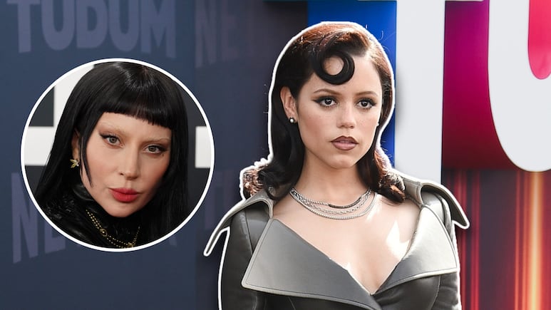 Jenna Ortega y Lady Gaga en TUDUM 2025