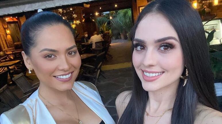 ¿Cómo se lleva Andrea Meza con Débora Hallal, su sucesora en Miss Universo? Estas fotos lo revelan