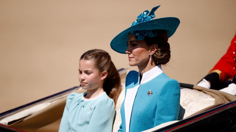 El guiño de Kate Middleton a Diana de Gales en el Trooping the Colour 2025