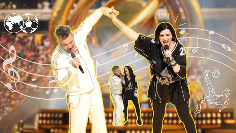 ¿Ya escuchaste el nuevo himno del Mundial Laura Pausini y Robin Williams lo interpretan