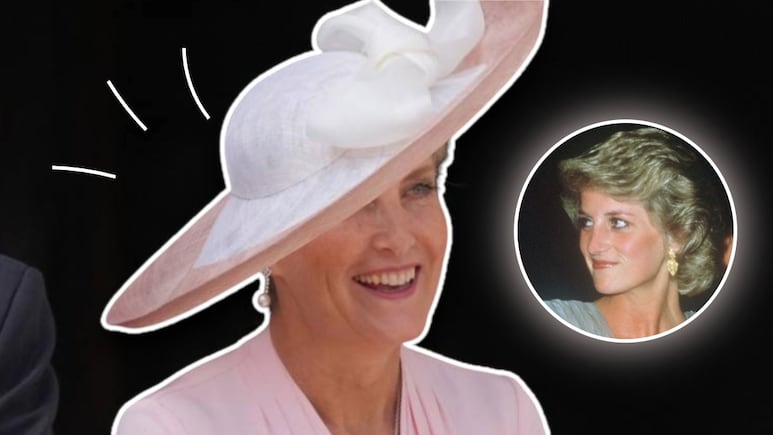 Duquesa de Edimburgo parecido con Lady Di