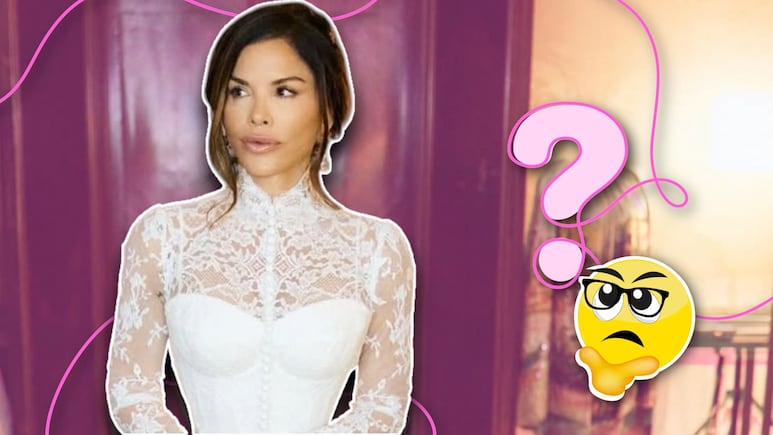 Lauren Sánchez en su vestido Dolce & Gabbana durante su boda en Veneci