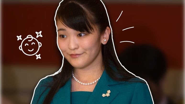 La ex princesa Mako de Japón dio a luz su primer bebé lejos del protocolo imperial