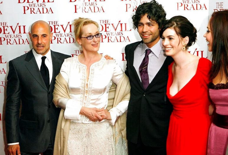 elenco del Diablo viste a la moda