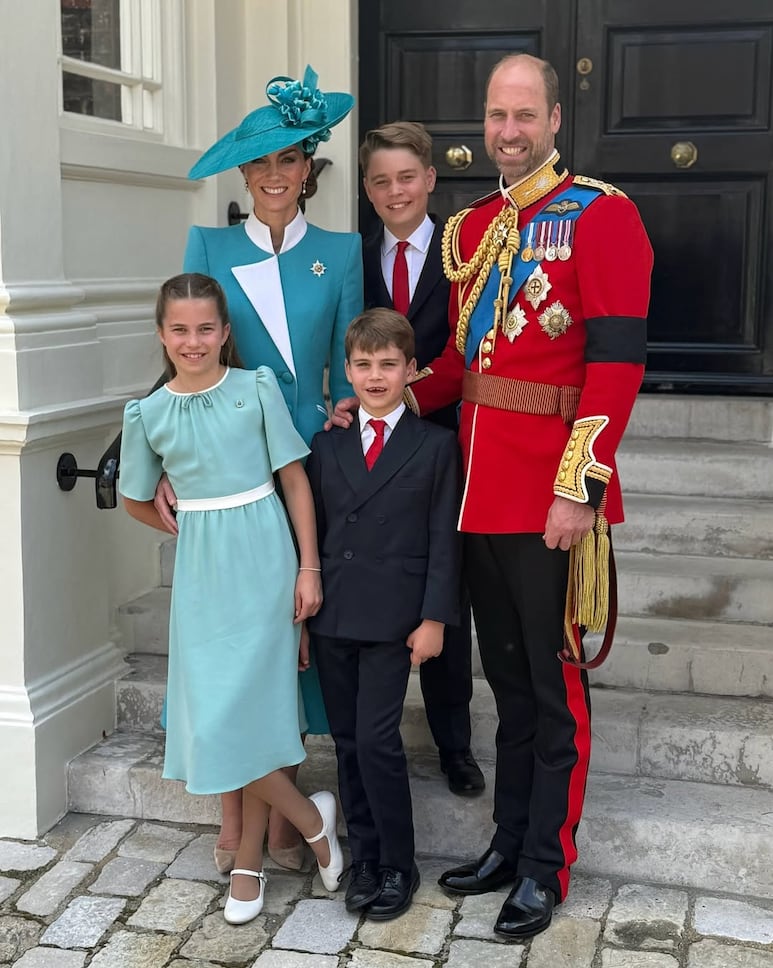 familia del príncipe William