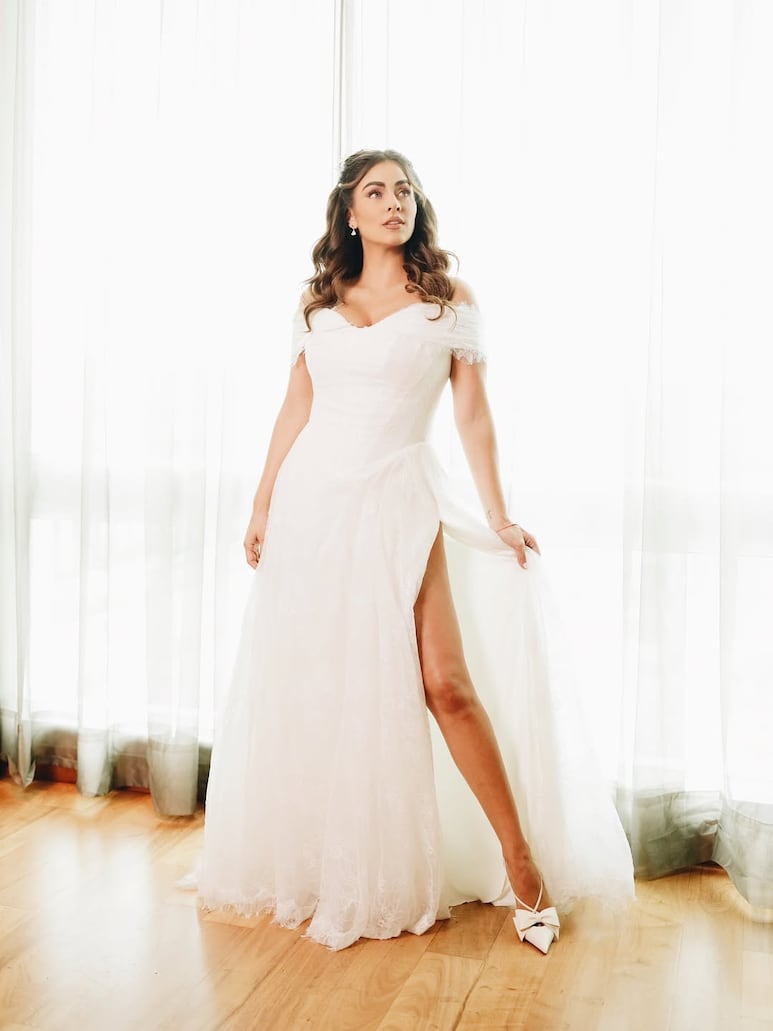 Claudia Martín vestido de novia