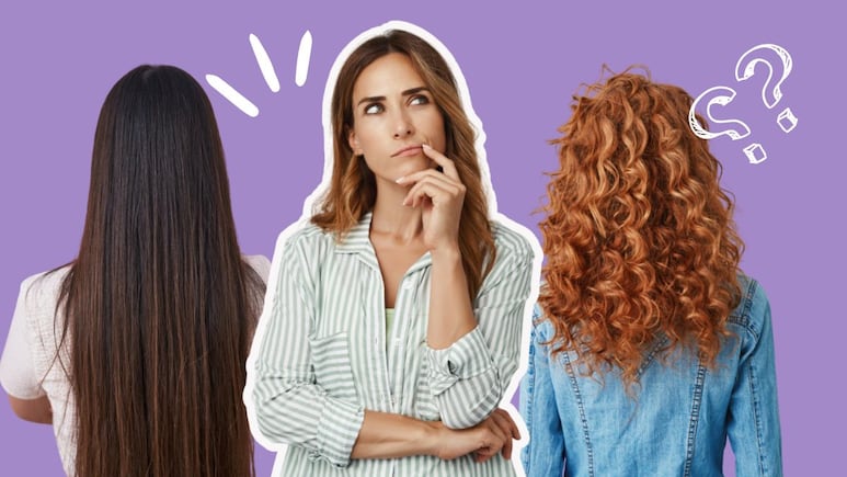 mujer cabello