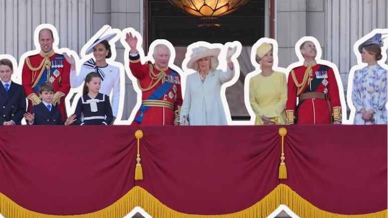 Familia real británica