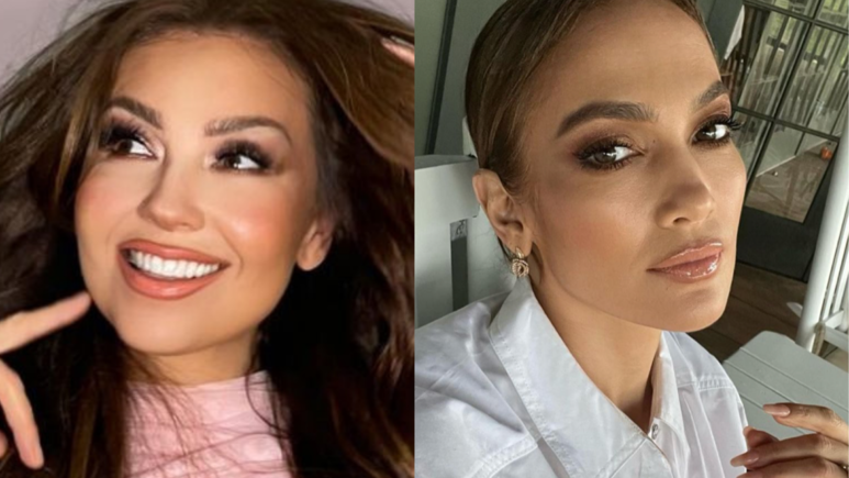 Así celebraron Año Nuevo JLo, Ludwika Paleta, Thalía y otras celebridades: FOTOS