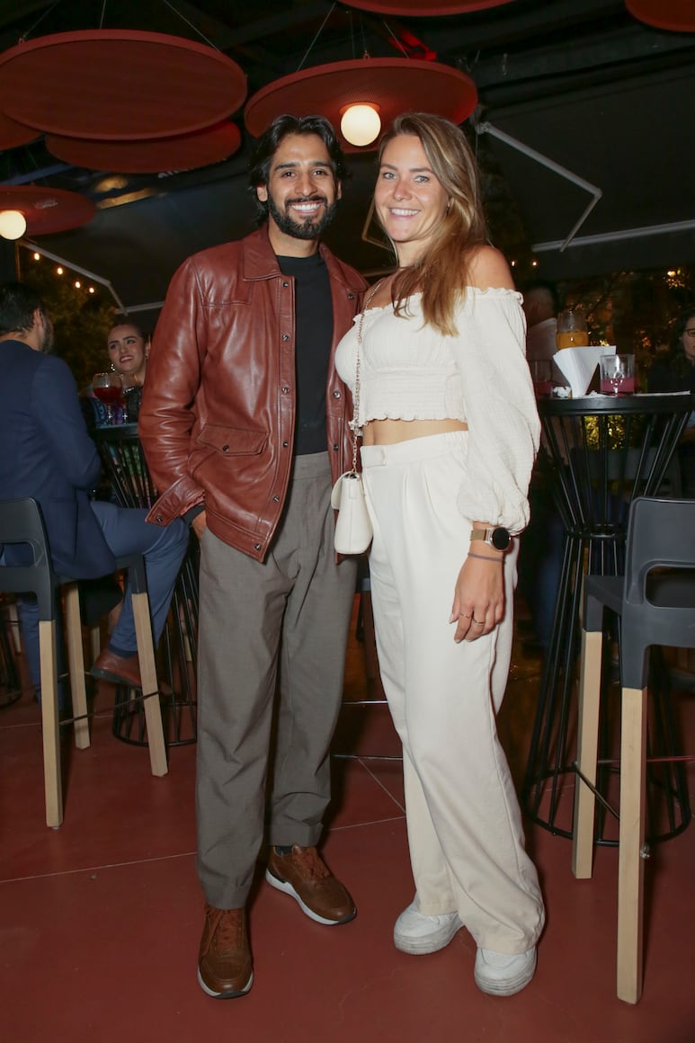 Andrés Durán y Nicole
Baumeister