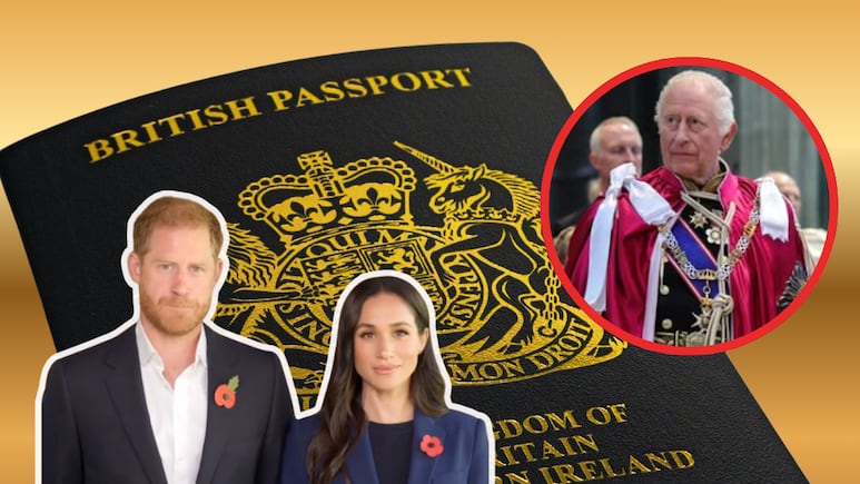¿El rey Carlos III bloqueó los pasaportes de Archie y Lilibet Esto es lo que se sabe