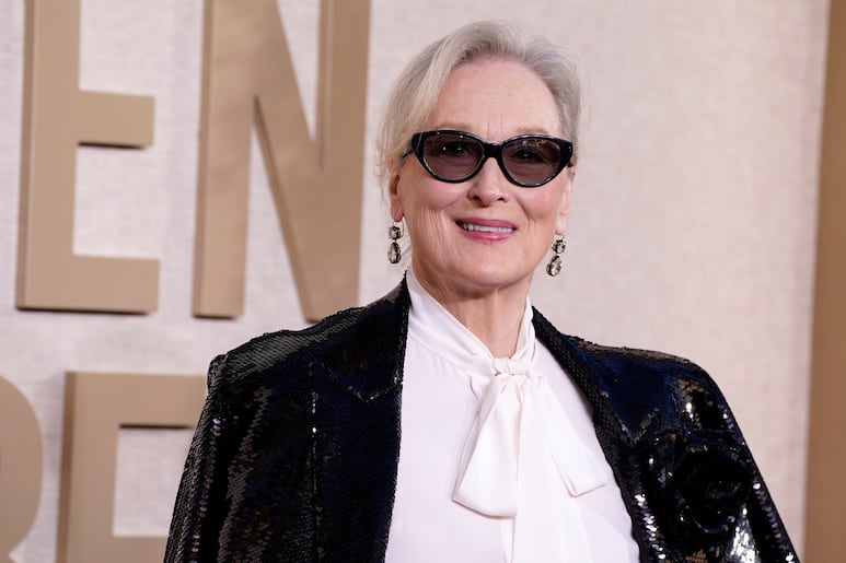 Meryl Streep en los Golden Globes