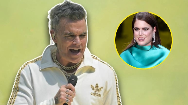 Robbie Williams disfruta de unas vacaciones familiares con la princesa Eugenia de York en Portugal