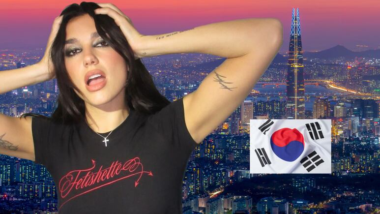 ¿Dua Lipa se quedó “atrapada” en Corea del Sur por la declaración de Ley Marcial?