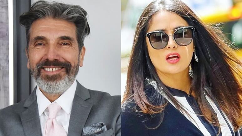 Diego Verdaguer se enamoró de Salma Hayek y quiso “construir un sueño con ella”, ¿hubiera dejado a Amanda?
