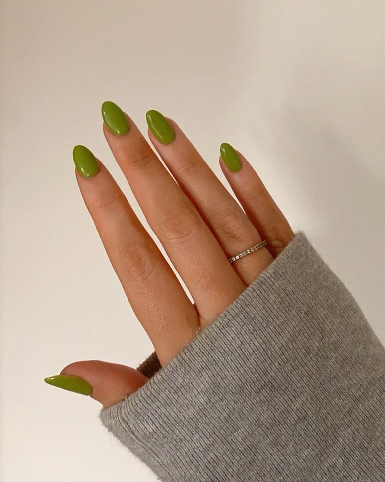 uñas matcha