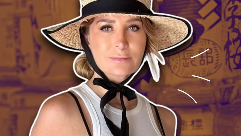 Geraldine Bazán luce vestido ideal para pueblos mágicos