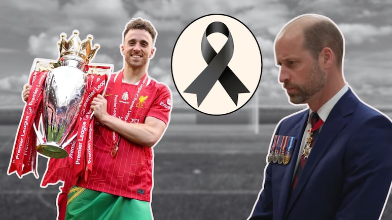 El gesto del príncipe William tras la muerte de Diogo Jota conmueve a los fans