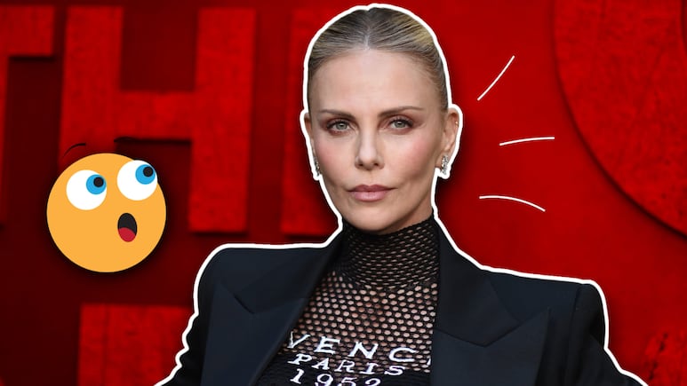 Charlize Theron durante entrevista en podcast Call Her Daddy