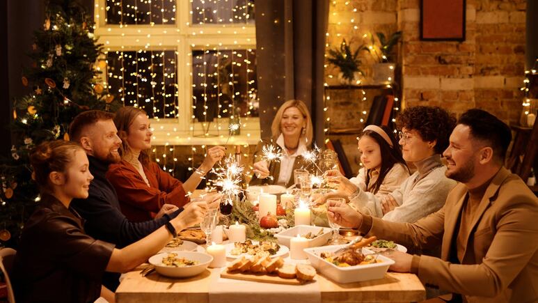 Año Nuevo en familia