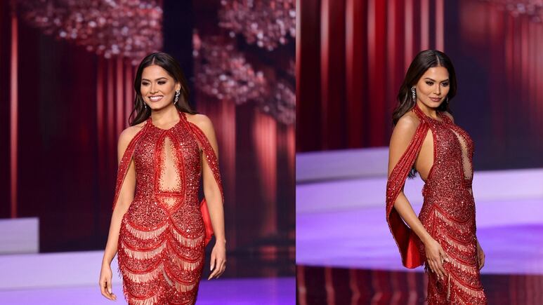 Diseñador libanés CONFIRMA plagio del vestido que usó Andrea Meza en Miss Universo