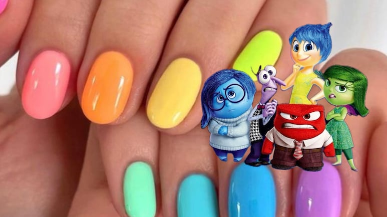 Nail Art: Diseños de uñas inspirados en Intensamente 2 para ir al cine