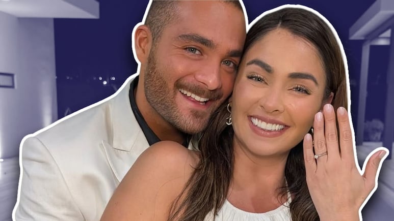 Así fue la romántica propuesta de Carlos Said a Claudia Martín y su espectacular anillo