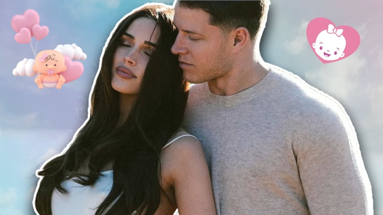 Olivia Culpo y Christian McCaffrey reciben a su hija Colette