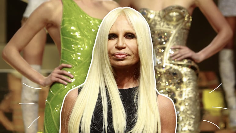 La despedida icónica de Donatella Versace con sus supermodelos