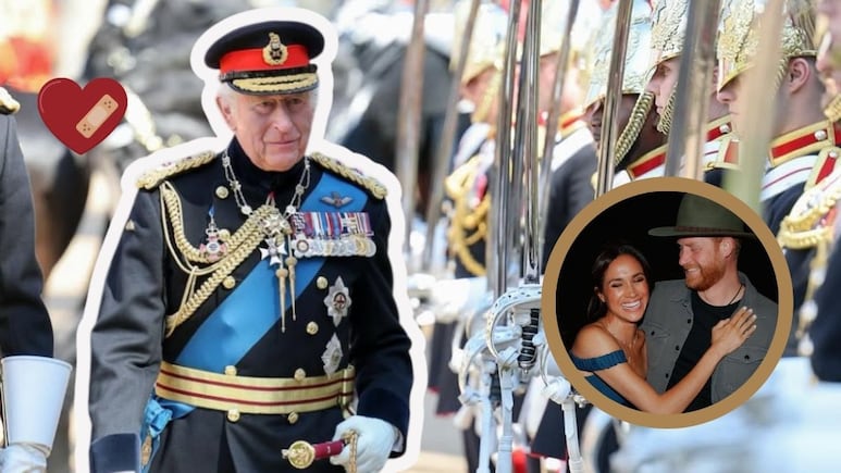 Carlos III meghan markle principe harry