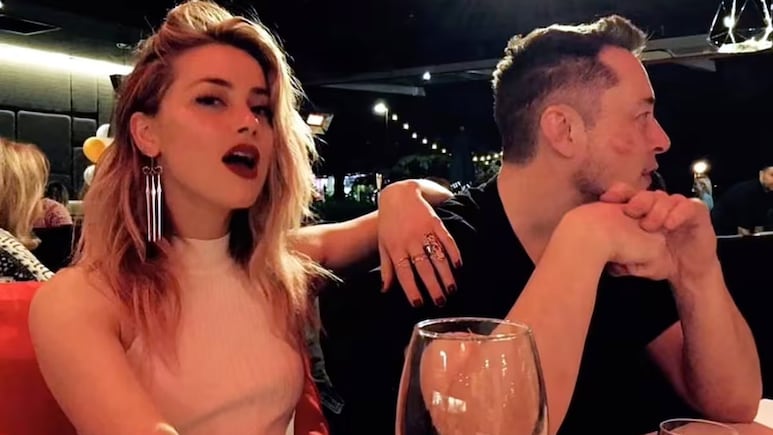 Amber Heard y Elon Musk