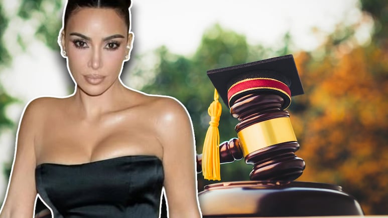 El emotivo significado detrás del look de Kim Kardashian en su graduación de Leyes